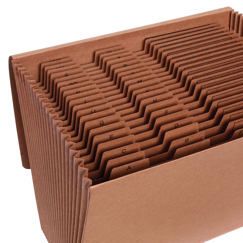 Pendaflex 21 Pocket A-Z Expanding File, Letter Size, Red Rope (75711) - Image 2